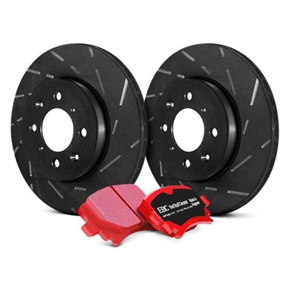 EBC S4KR1121 Stage-4 Signature Brake Kit, BLACK