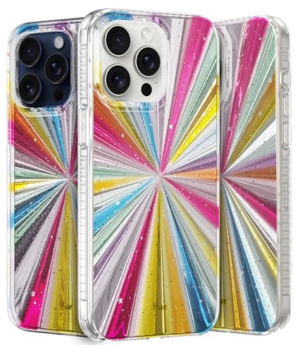 LONLI Hue - for iPhone 15Pro Max Case - Cosmic Porta [10FT Drop Protection] - Shockproof Cover with Color Changing Effect | Cute and Unique for Women, Girls and Men (2023)