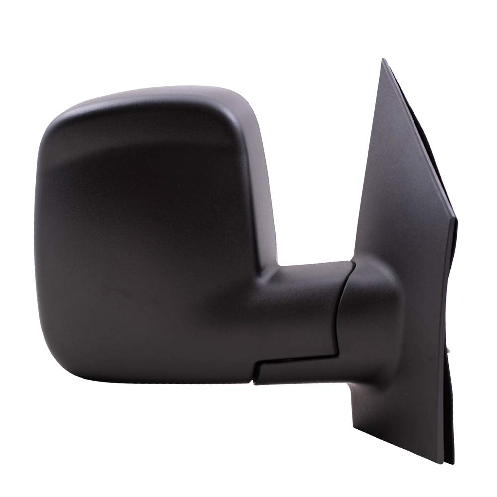 Brock 1333-7301R Passenger Side Right Standard Type Manual Door Mirror Textured Black With Dual Glass Compatible With 2003-2024 Chevrolet Express 2003-2024 GMC Savana