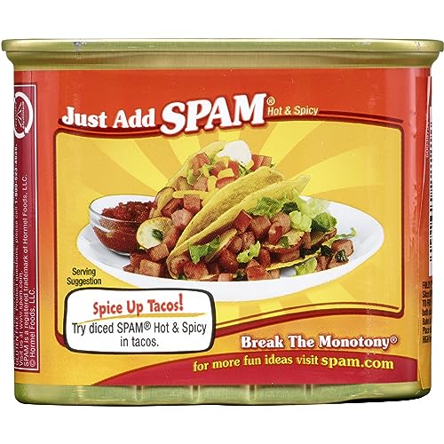 Spam Hot & Spicy, 12 Ounce Can