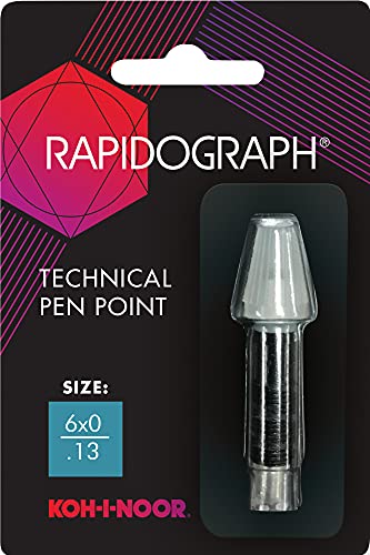 Koh-I-Noor Rapidograph Stainless Steel Replacement Point, 1.20mm, 1 Each (72D.4)