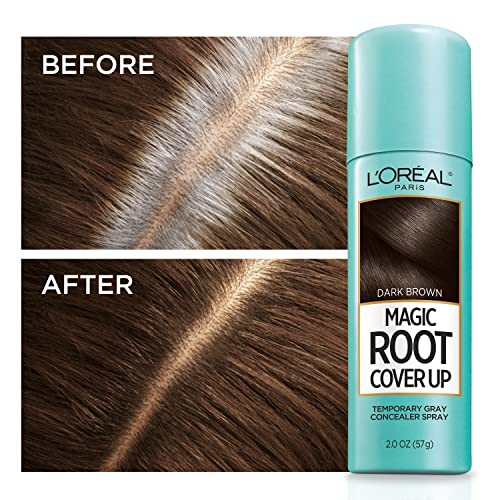 L'Oreal Paris Hair Color Root Cover Up Hair Dye Black 2 Ounce (Pack of 2) (Packaging May Vary)