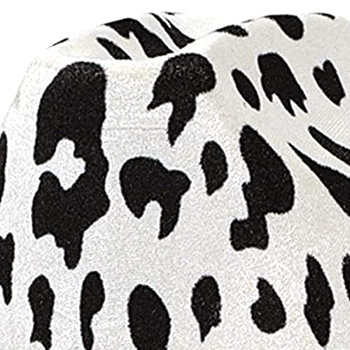 Beistle Cow Print Cowboy Hats, 2 Pieces – One Size Fits Most, Adjustable Chin Strap, Western Party Supplies, Halloween Costume Dress Up, Cowgirl Hat, Wild West Themed Parties, Animal Print Hats