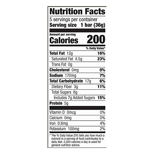 Nature Valley Wafer Bars, Peanut Butter, Snack Bars, 5 Bars, 6.5 OZ (Pack of 6)