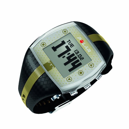 Polar FT7 Women's Heart Rate Monitor Watch (Black / Gold)