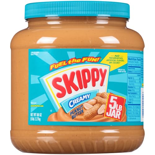 SKIPPY Creamy Peanut Butter, 5 Pound