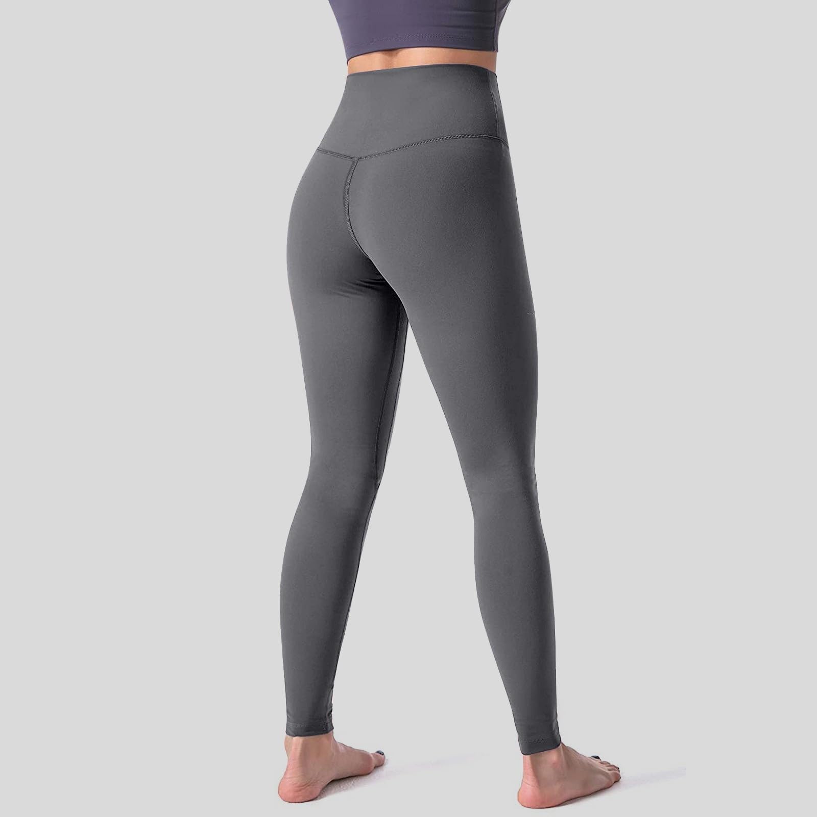 Amazon Haul Sale Clearace Leggings with Pockets Amazon Haul Sale Amazon Haul Womens Clothing Warehouse Amazon Warehouse Deals Amazon Haul Items Dark Gray L