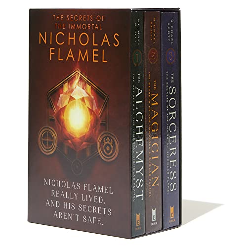 The Secrets of the Immortal Nicholas Flamel Boxed Set (3-Book)