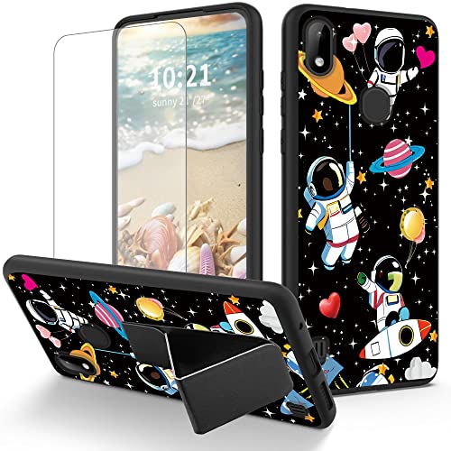 Case for Consumer Cellular Verve Connect Phone Case Inspirational Bible Theme with Screen Protector Detachable Stand Phone Case for Consumer Cellular Verve Connect Case Soft TPU Stylish Cover