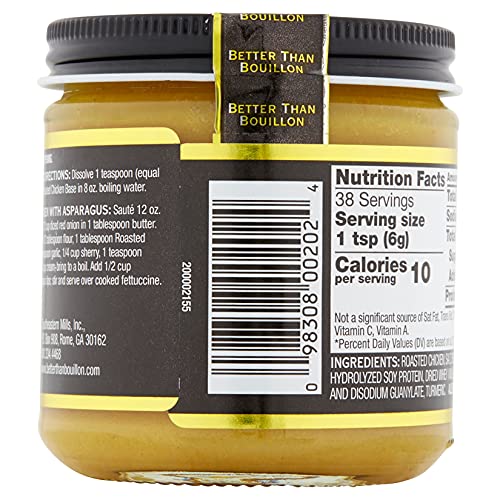 Better than Bouillon Premium Roasted Beef and Roasted Chicken Base, 8 oz Jars (Pack of 2)
