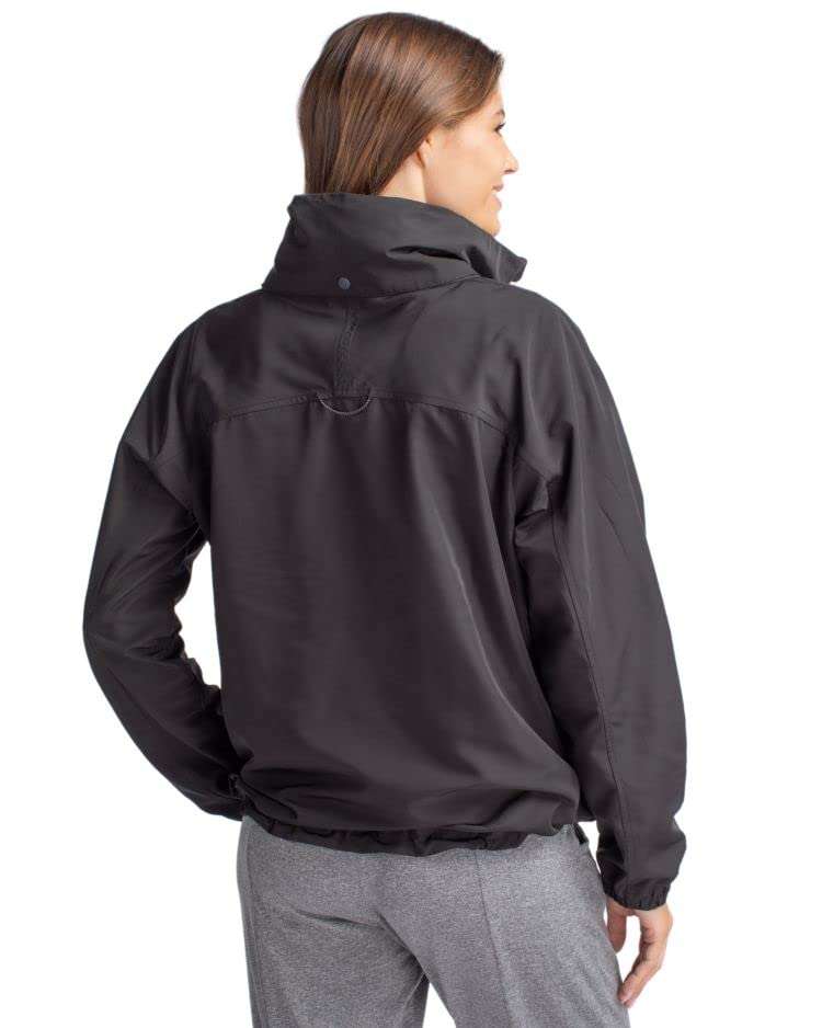 Cutter & Buck Charter Eco Recycled Womens Full-Zip Jacket, Black