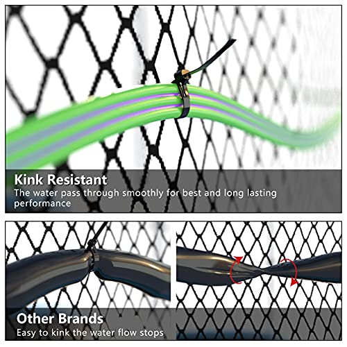 Jasonwell Trampoline Sprinkler Kids Outdside: Trampoline Accessories Waterpark Tropical Party Summer Outdoor Fun Water Games Toys Sprinklers Backyard Water Park Activity Toy for Kids Boys Girls (39FT)