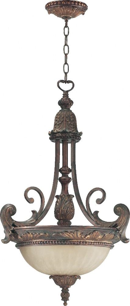 Quorum Lighting Madeleine - 3 Light Pendant in Traditional Style - 19.5 inches Wide by 29.25 inches high -Traditional Installation