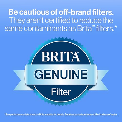 Brita UltraMax Large Water Dispenser With Standard Filter, BPA-Free, Replaces 1,800 Plastic Water Bottles a Year, Lasts Two Months or 40 Gallons, Includes 1 Filter, Kitchen Accessories, Large - 27-Cup