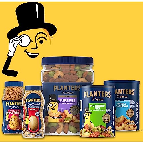 PLANTERS Honey Roasted Peanuts (2.16 lb Container) 6PK