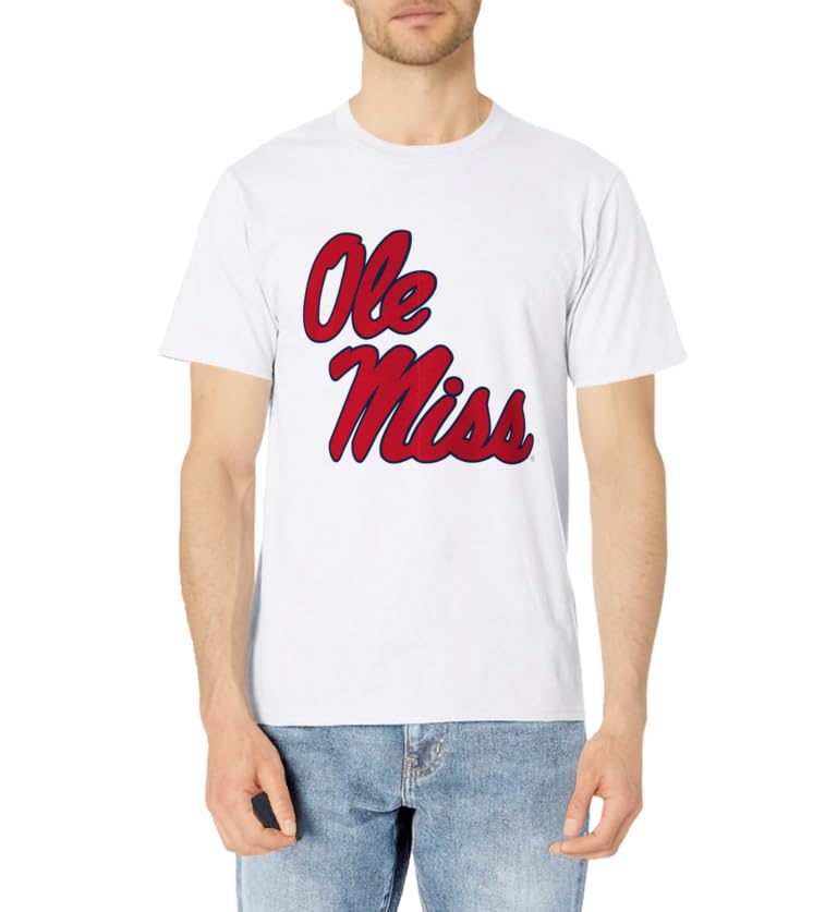 Mississippi Ole Miss Rebels Icon Logo Officially Licensed T-Shirt