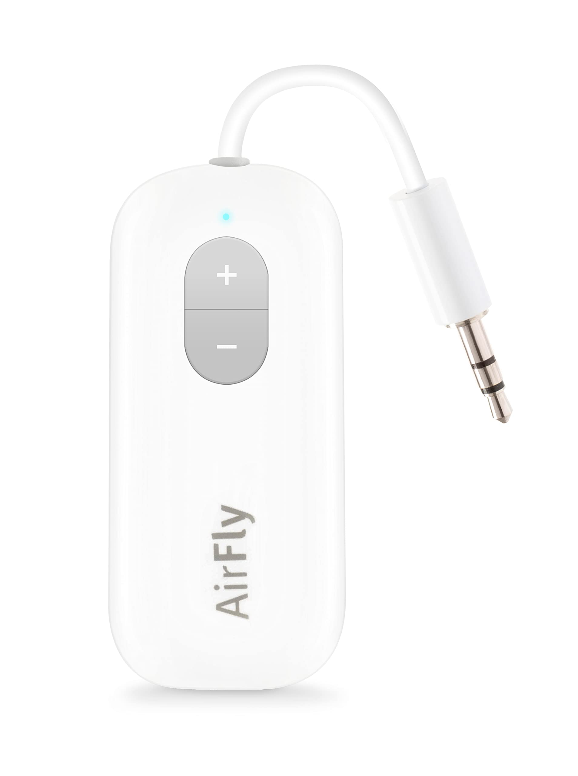 Twelve South AirFly SE Audio Streaming for TV/Airplane to Wireless Headphones – Wireless Adapter for AirPods, Airplane, Car, Gym, Home, Use with Any 3.5 mm Audio Jack