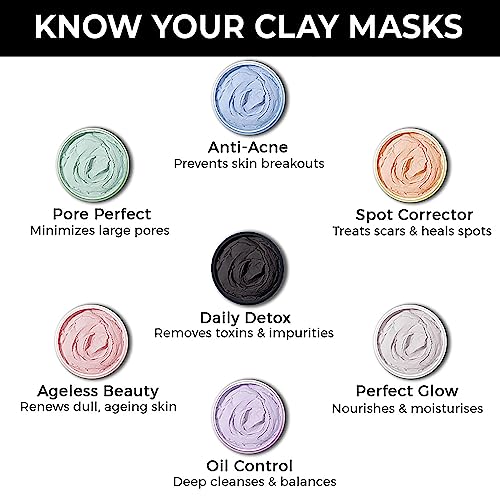 Nykaa Naturals Clay It Cool Clay Mask, Daily Detox, 3.5 oz - Clay Face Mask for Pore Reduction - Exfoliates Dead Skin Cells - Brightening Face Mask