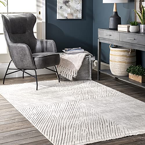 nuLOOM Jazlyn Broken Chevrons Accent Rug, 2x3, Beige