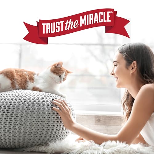 Nature’s Miracle Cat Stain and Odor Remover With New Odor Control Formula 32 Ounce Spray