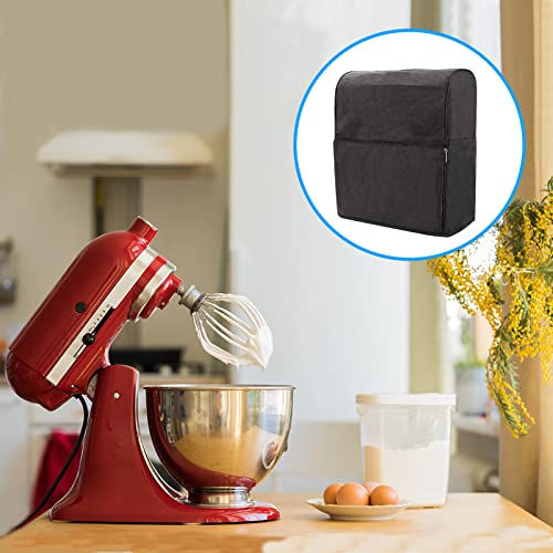 Kitchen Aid Mixer Cover,Kitchen Aid Mixer Accessories with Pockets,Stand Mixer Quilted Dust Cover Compatible with KitchenAid 4.5-5 & 5-8 Quart.Stand Mixer Cover,