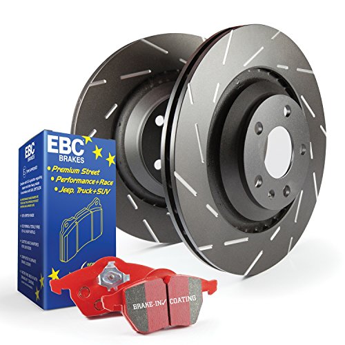 EBC S4KR1237 Stage-4 Signature Brake Kit, BLACK