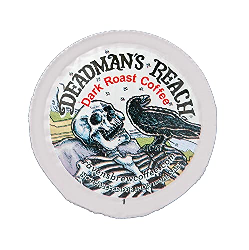 Raven’s Brew Coffee High Caffeine Dark Roast K-Cup Compatible Single Serve Pods — Deadman’s Reach 12ct