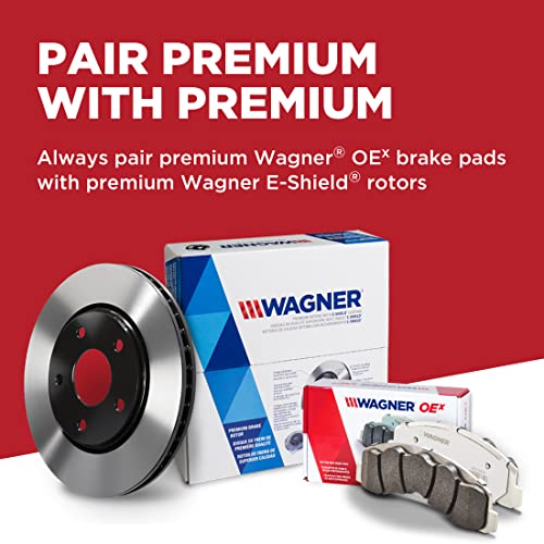 Wagner Brake OEX OEX1288 Disc Brake Pad Set Premium Ceramic