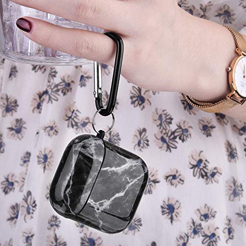 CAGOS for Airpod Case, Come with Airpod Cleaner Kit, Cute Patterns Protective Hard TPU Airpods Gen 2 Case Cover Compatible with Apple Airpods 2nd 1st Generation Case for Women Men, White Cactus