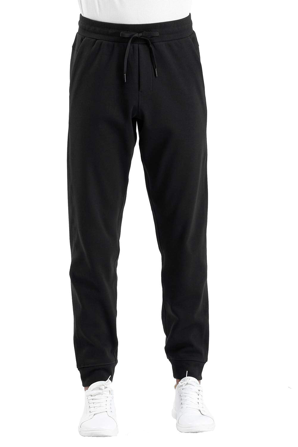 THE GYM PEOPLE Men's Fleece Joggers Pants with Deep Pockets Athletic Loose-fit Sweatpants for Workout, Running, Training