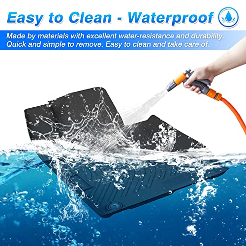 Cartist Floor Mats Custom Fit for Kia Stinger 2018-2023 2024 (AWD Models) Accessories All Weather Floor Liners Carpet Protection TPE Heavy Duty