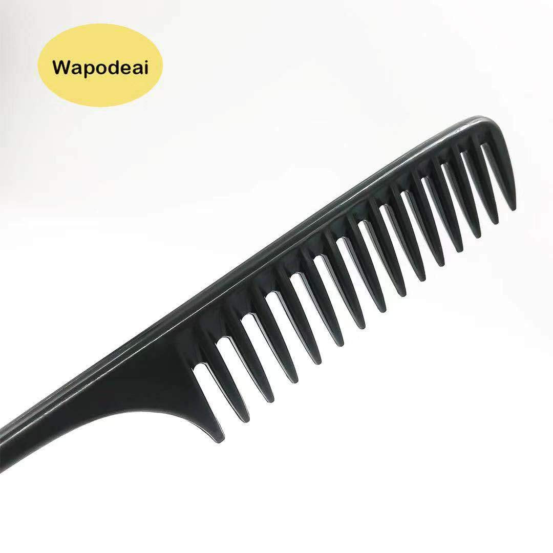 Wapodeai Wide Tooth Comb Detangling Hair Brush, Anti Static Heat Resistant Hair Comb, Suitable for all Kinds of Hair.