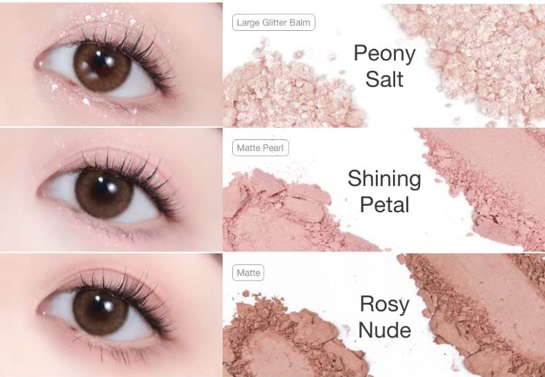 UNLEASHIA Glitterpedia Eye Palette NO.5 All of Dusty Rose