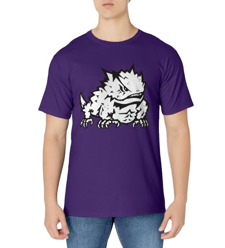 TCU Horned Frogs Mascot Purple Officially Licensed T-Shirt