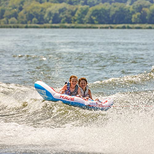 RAVE Sports Mambo Boat Towable Tube - Inflatable Boating Tube for 1-3 Riders