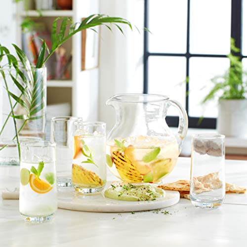 Libbey Orbita 16-Piece Tumbler and Rocks Glass Set