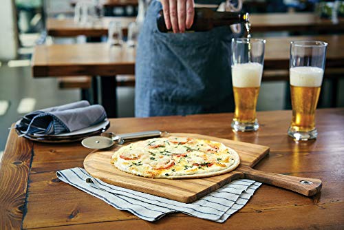 Ironwood Gourmet Napoli Pizza Peel, Acacia Wood 14 x 20 x 0.5 Inches