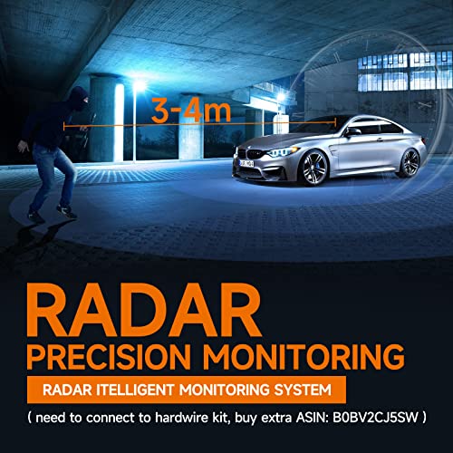 360 Dash Cam Front and Rear Inside, 4 Channel Dash Camera for Cars FHD 1080Px4, Built-in Wi-Fi, 3.16” IPS Screen, WDR Night Vision, Included 64GB Card, 24H Parking Mode
