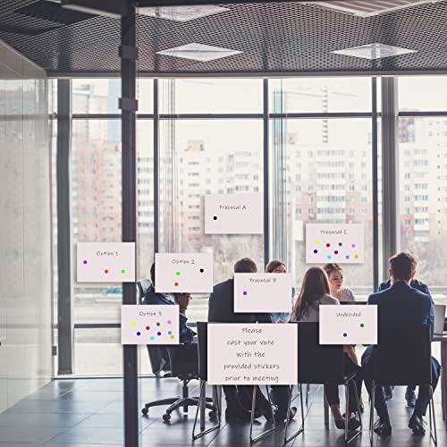 ChromaLabel 1/2 Inch Round Permanent Color-Code Dot Stickers, 1000 per Dispenser Box, Maroon