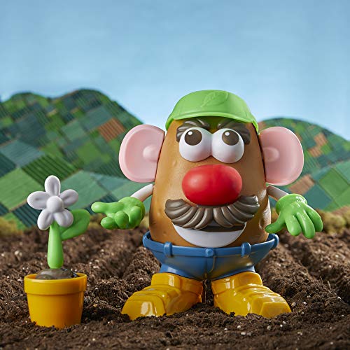 Mr Potato Head Goes Green Toy for Kids Ages 3 and Up, Made with Plant-Based Plastic and FSC-Certified Paper Packaging (Amazon Exclusive)