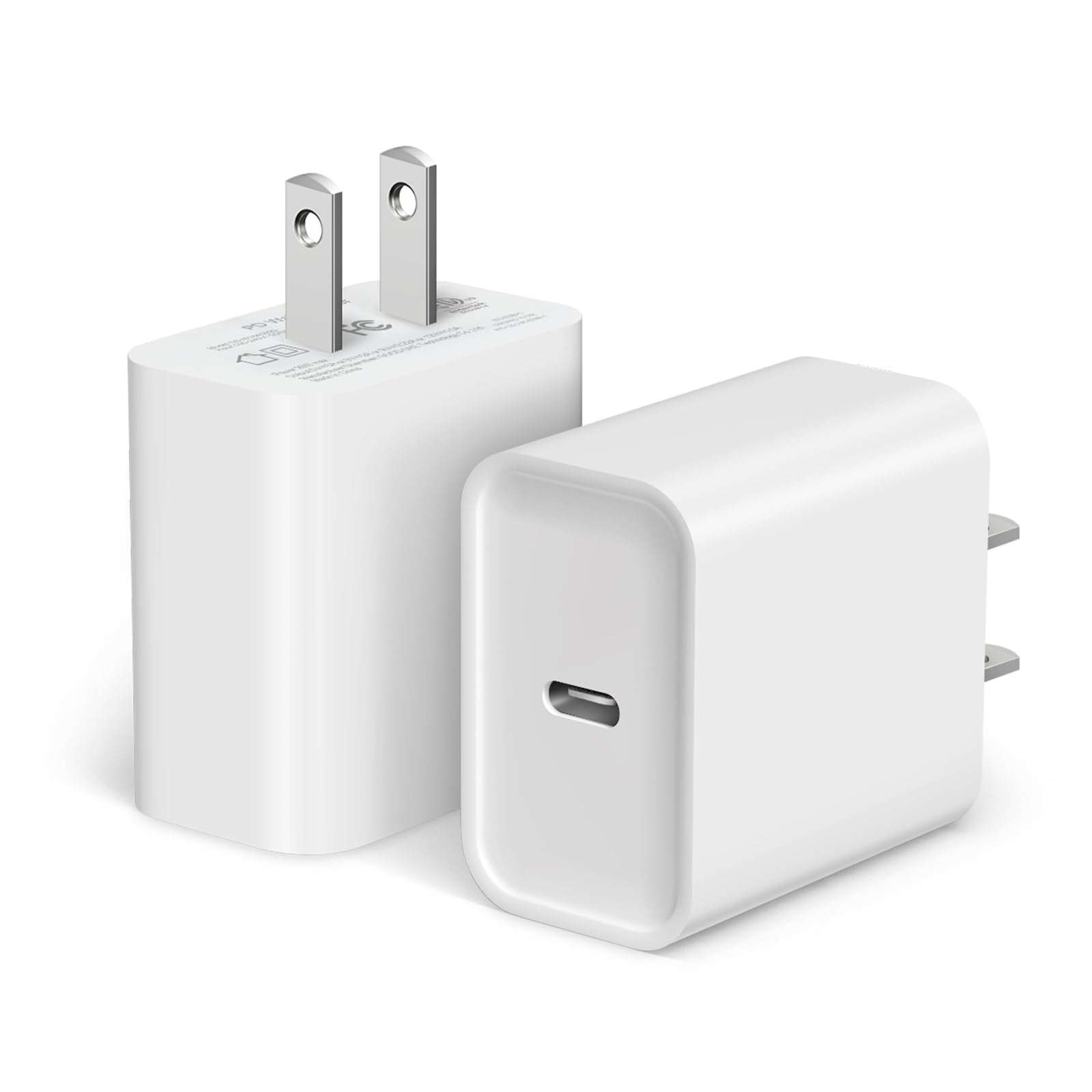 USB C Wall Charger for iPhone 15 Charger Block 20W PD Power Adapter Compatible iPhone 15/15Pro/15Pro Max/15Plus/14/13/12/11, iPad, Google Pixel, Samsung Galaxy and More