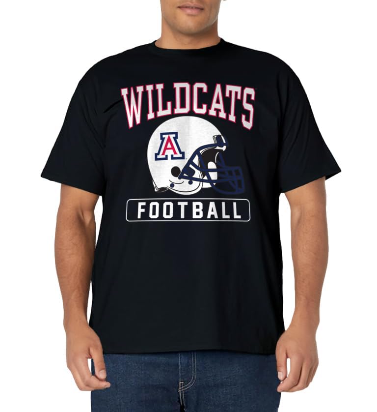 University of Arizona Wildcats Football Helmet T-Shirt