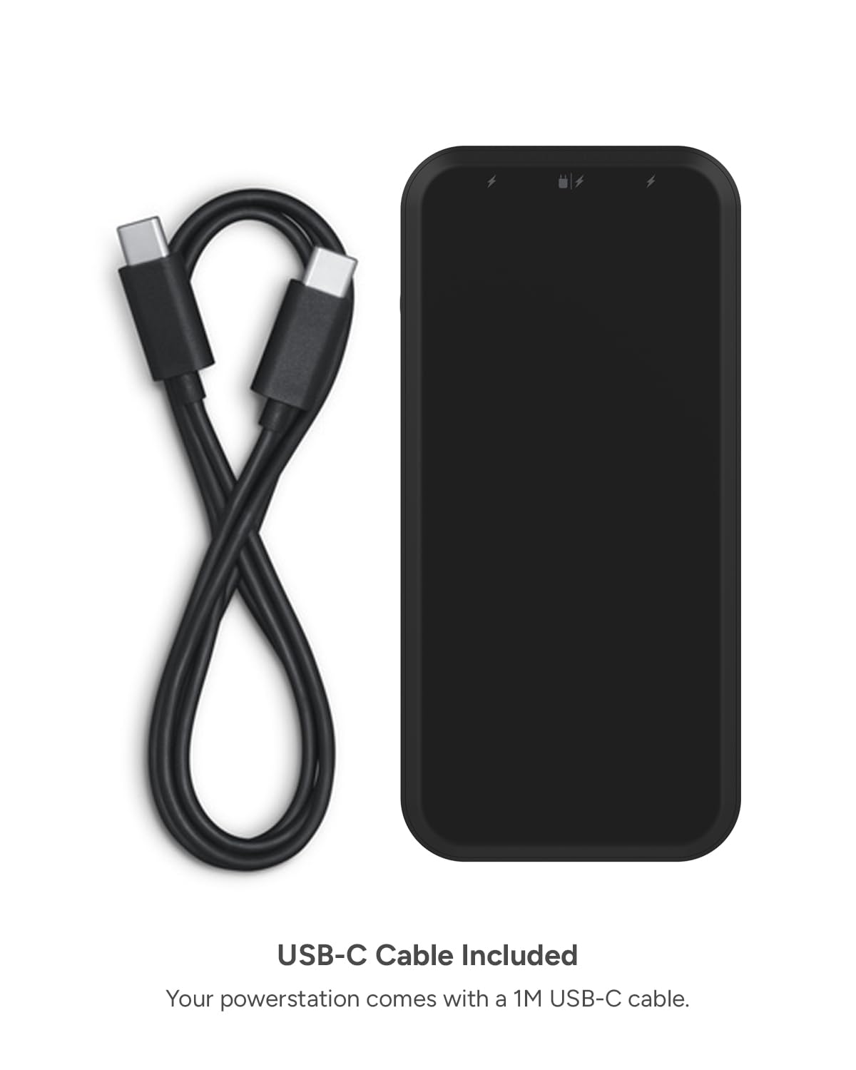 mophie powerstation prime10 - Portable Power Bank with 10,000mAh Internal Battery, 18W USB-C PD Fast Charging, Charge 3 Devices Simultaneously, LED Power Indicator