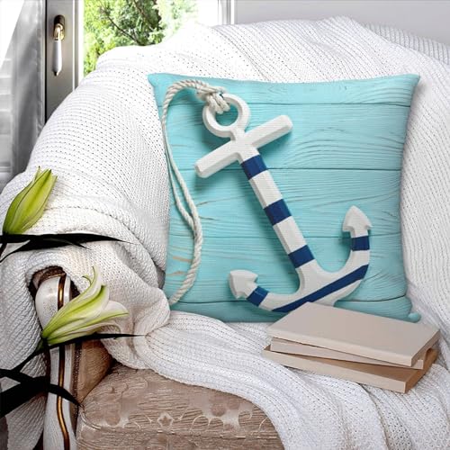 Educational Alphabet Animal Throw Pillow Cover Case 18 X 18 for Couch Sofa Bed Home Decor