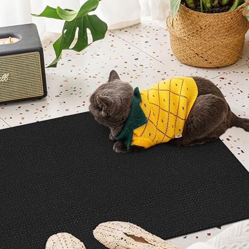 IOHOUZE Black Boho Area Rug - 4'x6' Cotton Indoor Outdoor Doormat, Black White Runners for Hallways, Machine Washable Runner Rug for Kitchen Bedroom Living Room Laundry