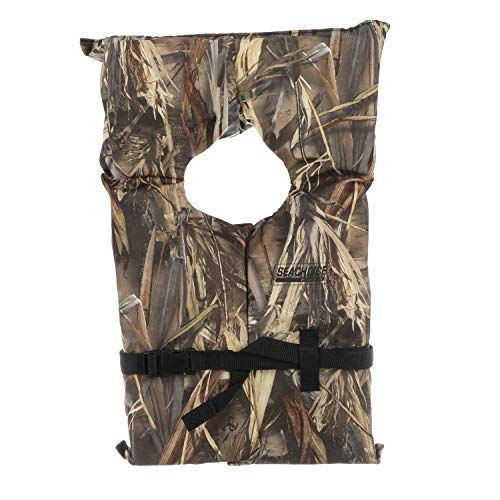 SEACHOICE 86090 Life Vest, Type II Personal Flotation Device â€“ Camouflage â€“ Adult XL