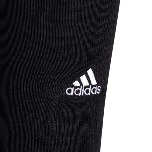 adidas Adizero Football Socks (1 Pair) Cushioned Over-The-Knee Long fit for Men Women Kids, Black/White/2, Medium