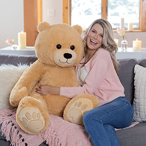 Vermont Teddy Bear Huge Teddy Bear - Large Teddy Bear, 4 Foot, 48", 4 FT, Boo Bear
