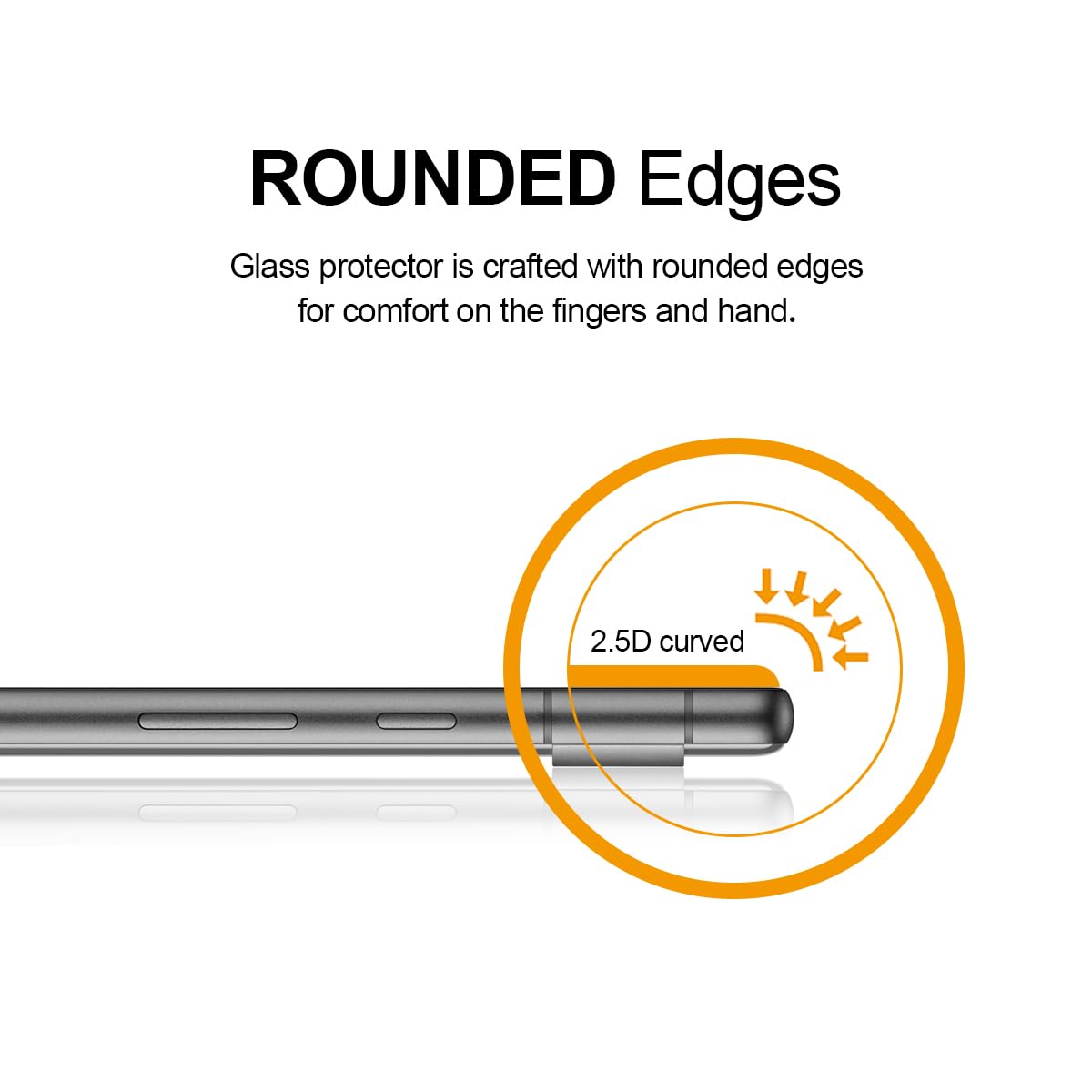 Supershieldz (3 Pack) Designed for Google Pixel 7a Tempered Glass Screen Protector, Anti Scratch, Bubble Free