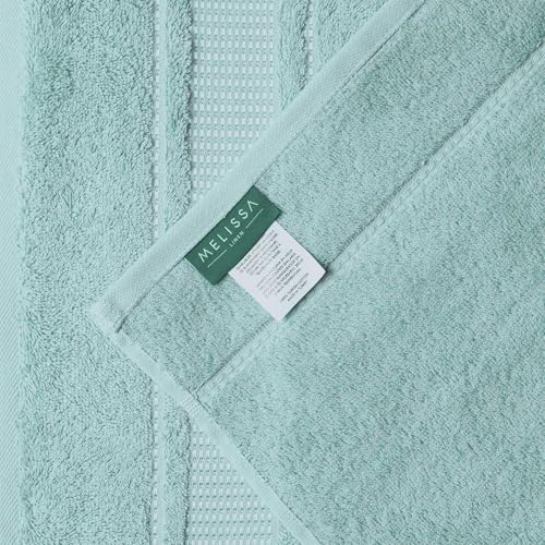 Melissa Linen, Bath Sheet, 100% Turkish Cotton Towel for Bathroom, Absorbent, Quick Dry, Durable and Soft Shower Towel, 35 in x 60 in Large, Spa and Hotel Quality, Red